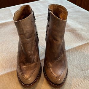 Bed Stu Isla Leather Booties Size 8.5